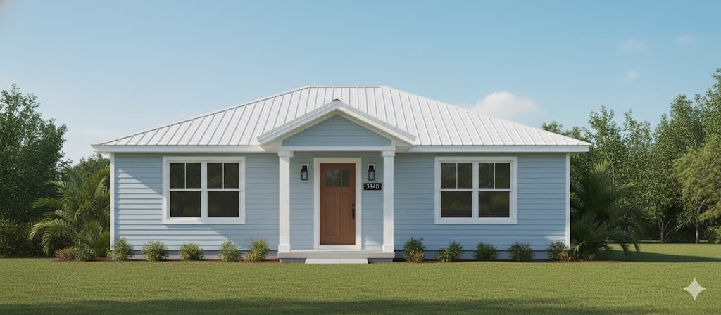 Exterior of 3530 Datura Street, St. Augustine