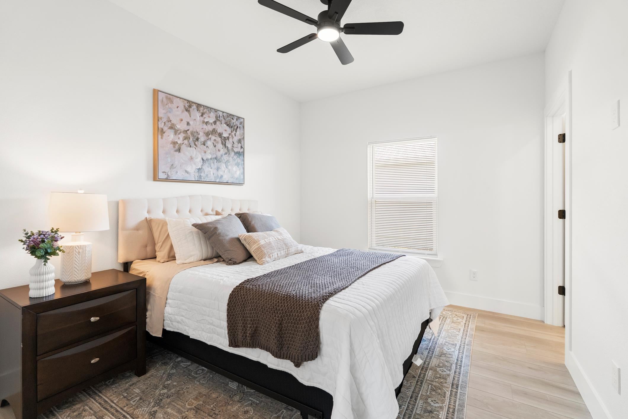 Fully furnished private bedroom at 3540 Datura Street